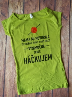 Takže háčkujem veľ. S