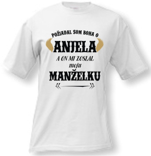 Anjel zoslal manželku