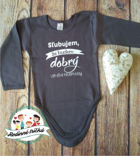 Sľubujem, že budem dobrý
