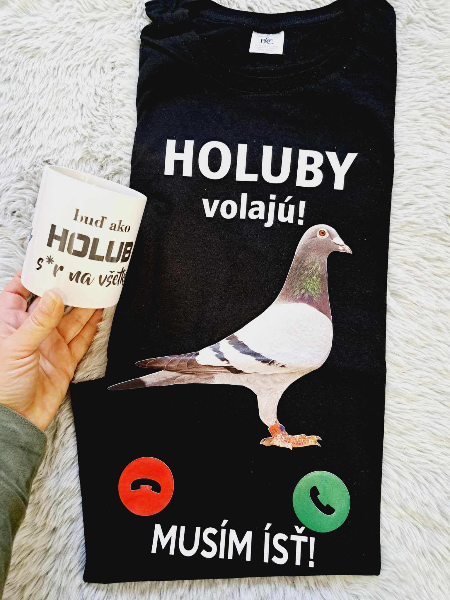 Holuby volajú tričko L 